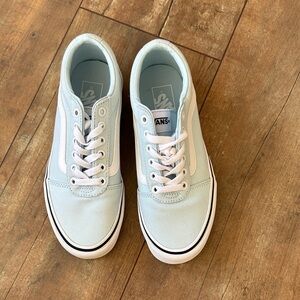 Vans Sky Blue Canvas Sneakers